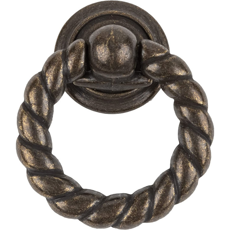 UNIQANTIQ HARDWARE SUPPLY Antique Brass Large Ring Drawer Pull Wayfair Canada